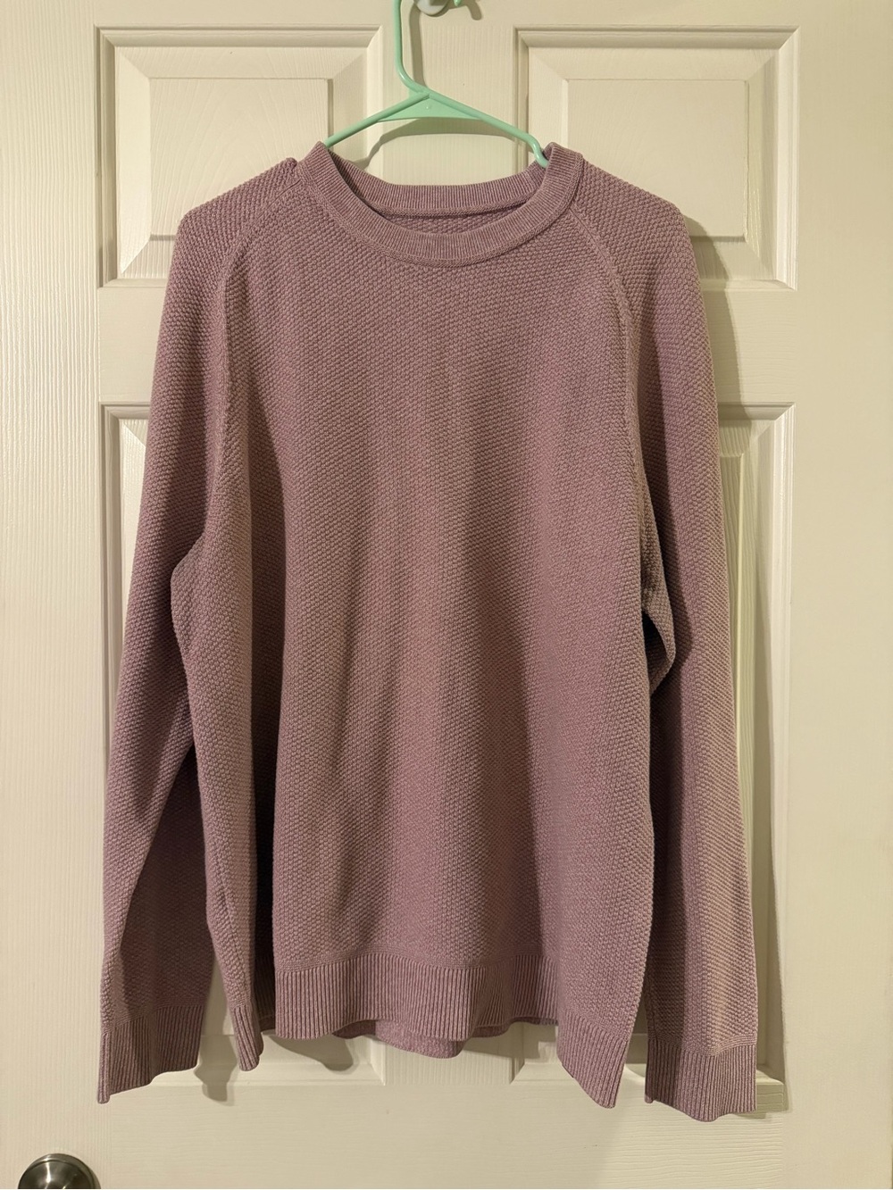 Lululemon Textured Knit Crewneck Sweater - size XL